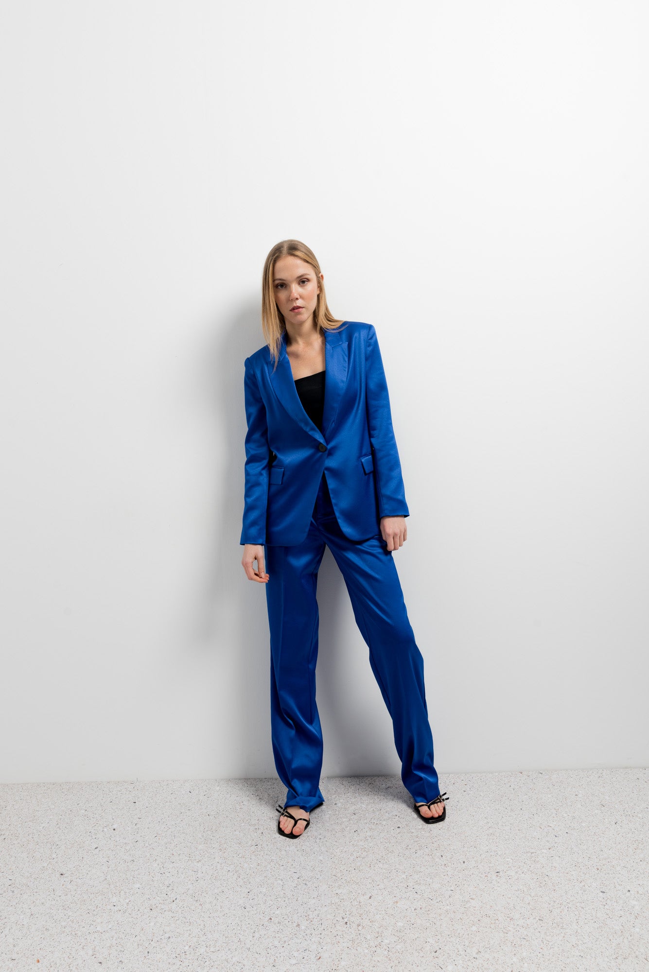 Blazer satinato