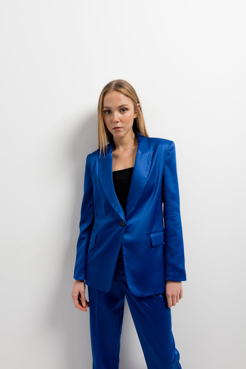 Blazer satinato